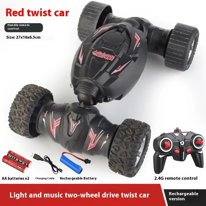 Gesture Sensing Remote Control Car Stunt Twist Car Four - wheel Drive Off - road Vehicle - Show Gadgets