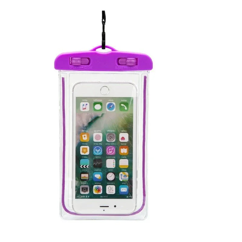 Universal Waterproof Luminous Touch Screen Phone Case - Show Gadgets
