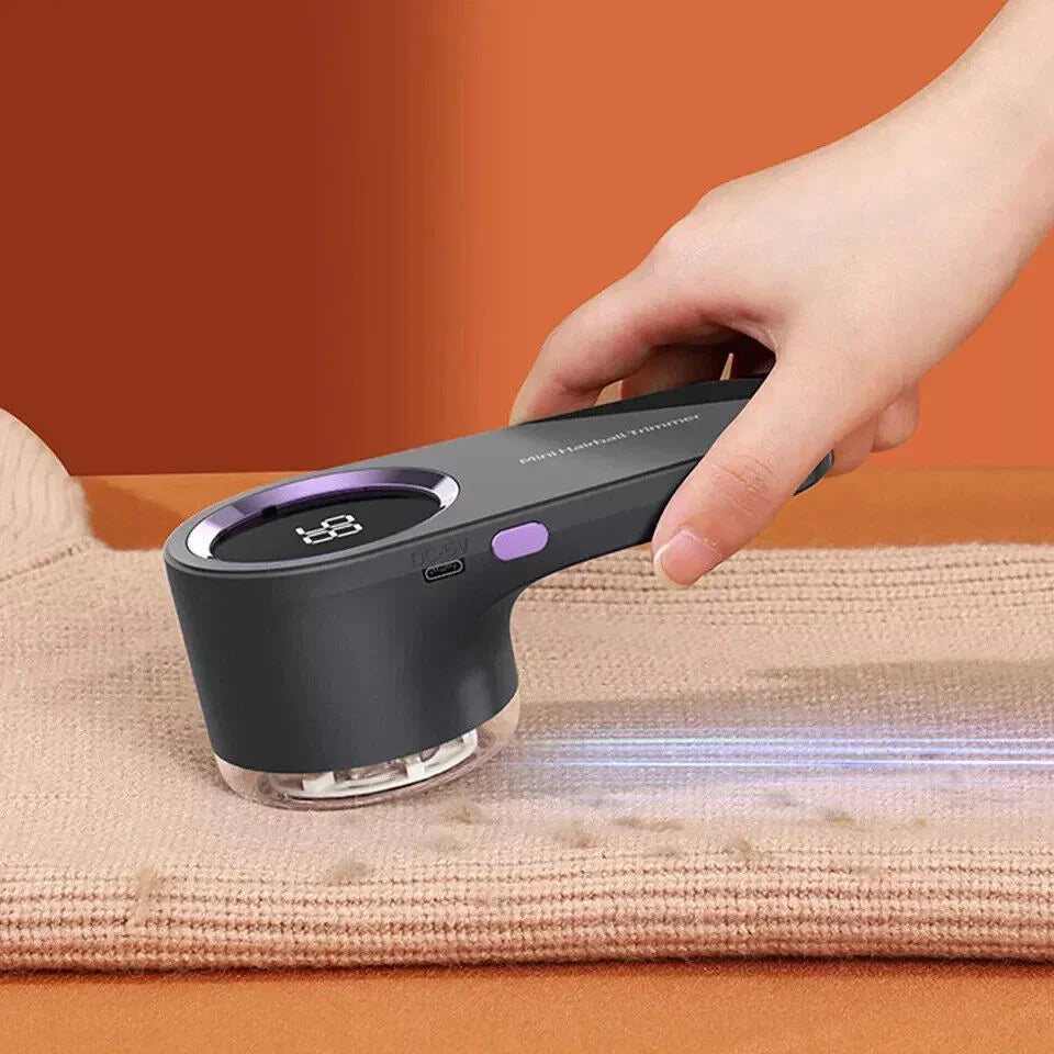 Electric Lint Remover Rechargeable Bobble Fabric Shaver For Clothes Clothing NEW - Show Gadgets