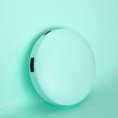 Mini USB hand warmer and power bank with liquid lithium ion battery and plastic aluminum shell casing