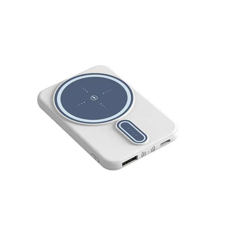Magnetic Suction Charging Bank Wireless Charging Bank Mobile Power Supply - Show Gadgets
