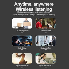 Bluetooth 5.0 Wireless Earpiece Headphones Earbuds Handsfree Headset With Mic UK - Show Gadgets