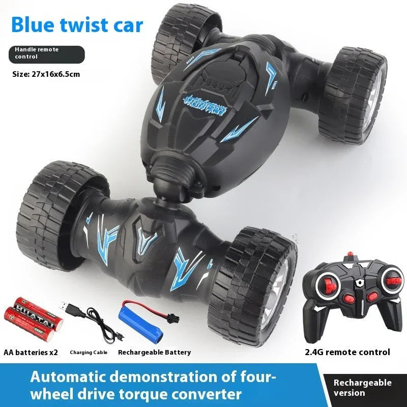 Gesture Sensing Remote Control Car Stunt Twist Car Four - wheel Drive Off - road Vehicle - Show Gadgets