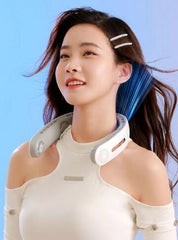 Lazy Mute Outdoor Sports USB Folding Leafless Hanging Neck Electric Fan - Show Gadgets