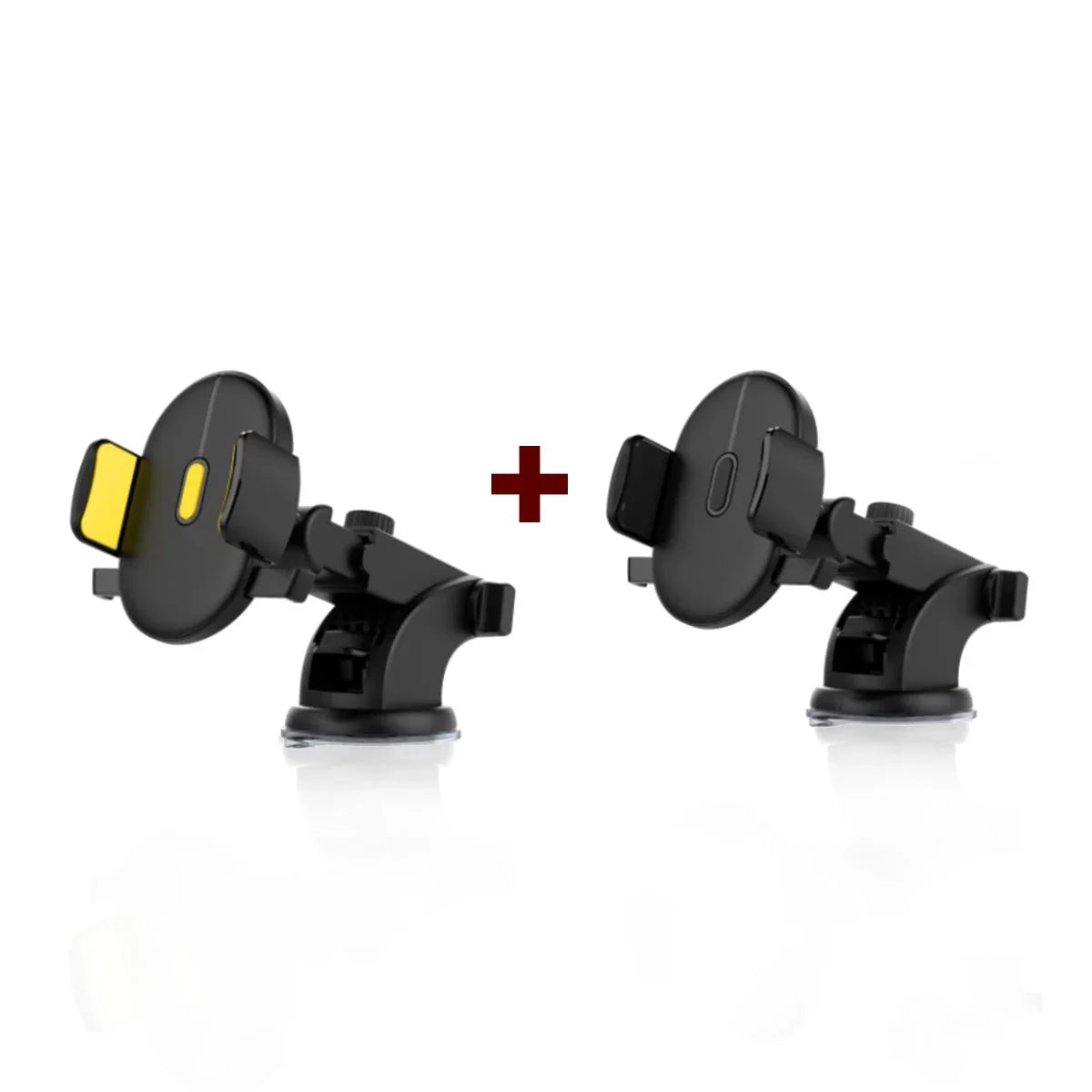 Car Phone Holder Long Rod Telescopic Car Dashboard Suction Cup Type - Show Gadgets