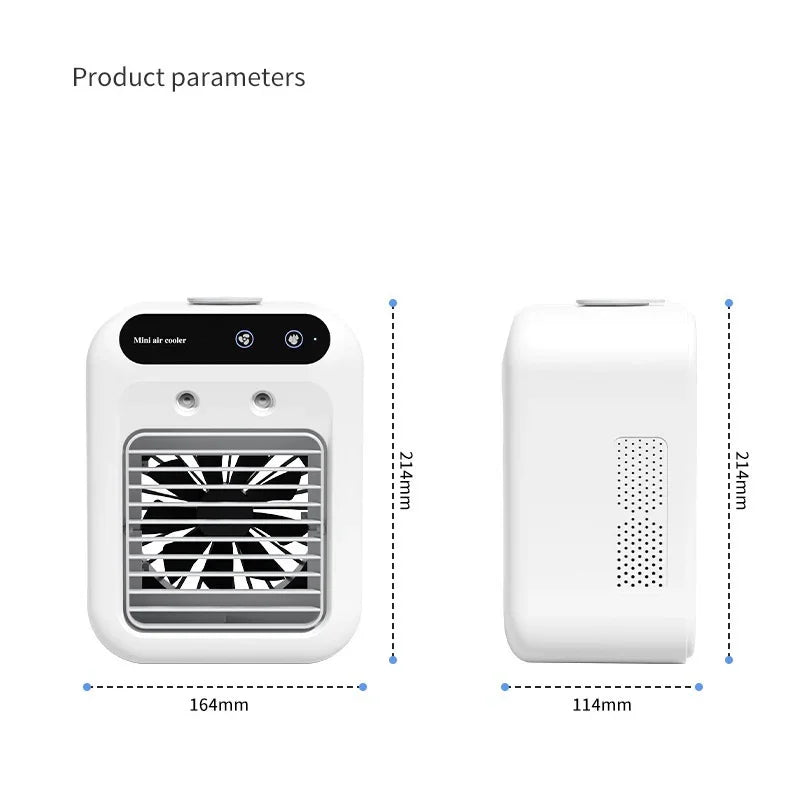 Air Conditioner Air Cooler Fan Water Cooling Fan Air Conditioning For Room Office Portable Air Conditioner Cars - Show Gadgets