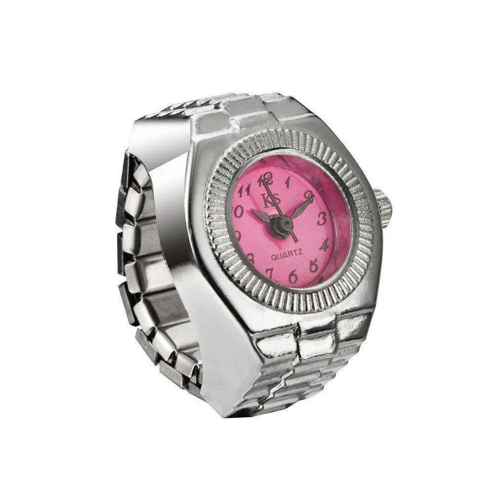 Simple All - Match Ring Watch Alloy Creative Watch - Show Gadgets