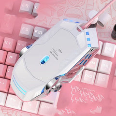 Cute Mechanical Gaming Macro Mute Computer Accessories - Show Gadgets