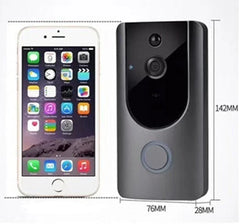 Smart WiFi Video Doorbell Camera Visual Intercom With Chime Night Vision IP Door Bell Wireless Security Camera - Show Gadgets