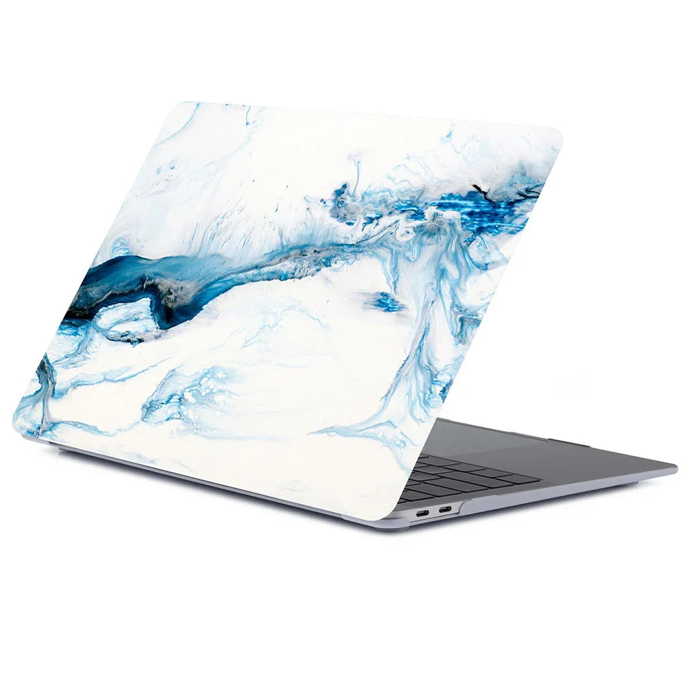 Notebook Marbled Frosted Protective Case - Show Gadgets