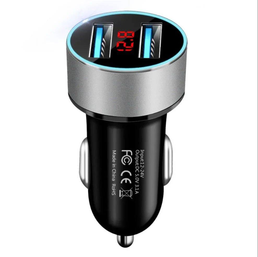LED digital display car charger - Show Gadgets