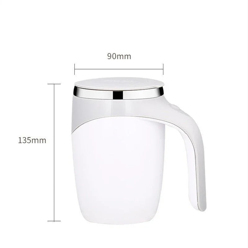 Rechargeable Model Automatic Stirring Cup Coffee Cup High Value Electric Stirring Cup Lazy Milkshake Rotating Magnetic Water Cup - Show Gadgets