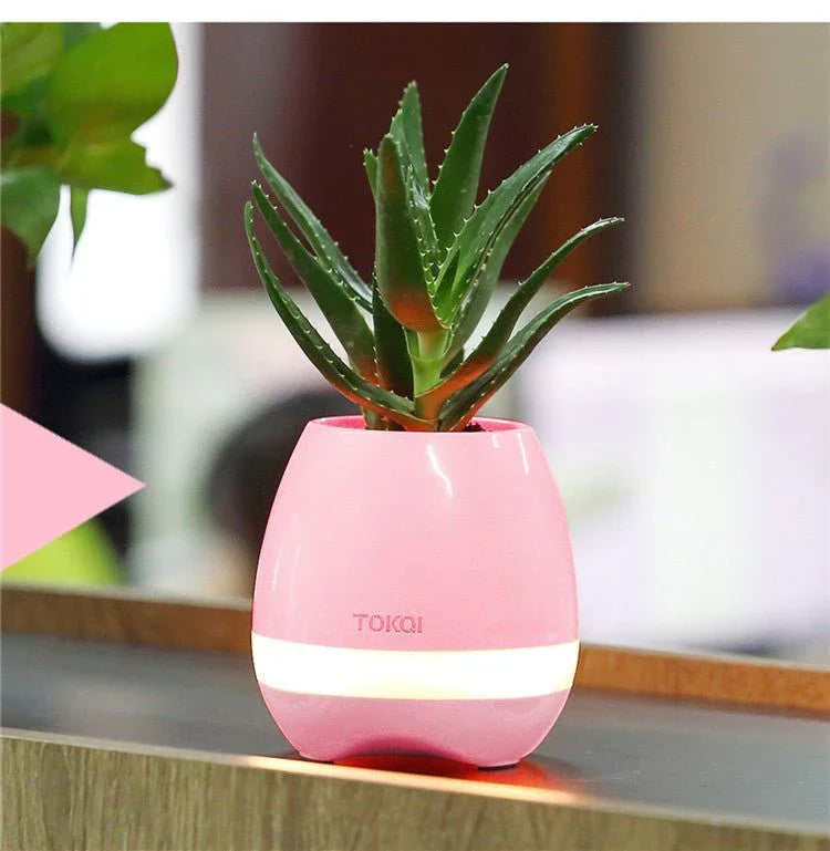Touch - sensitive music vase desktop audio - Show Gadgets