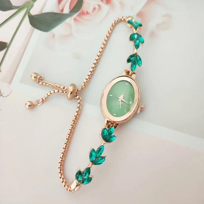 Wheat Diamond Women's Watch Free Adjustment Pull-out Women's - Show Gadgets