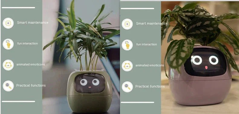 Smart Planter Endless Fun Over 49 Rich Expressions 7 Smart Sensors And AI Chips Make Raising Plants Easy And Fun - Show Gadgets