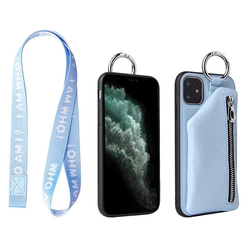 PU Leather Crossbody Phone Case with Coin Purse – Style, Storage, and Security in One - Show Gadgets