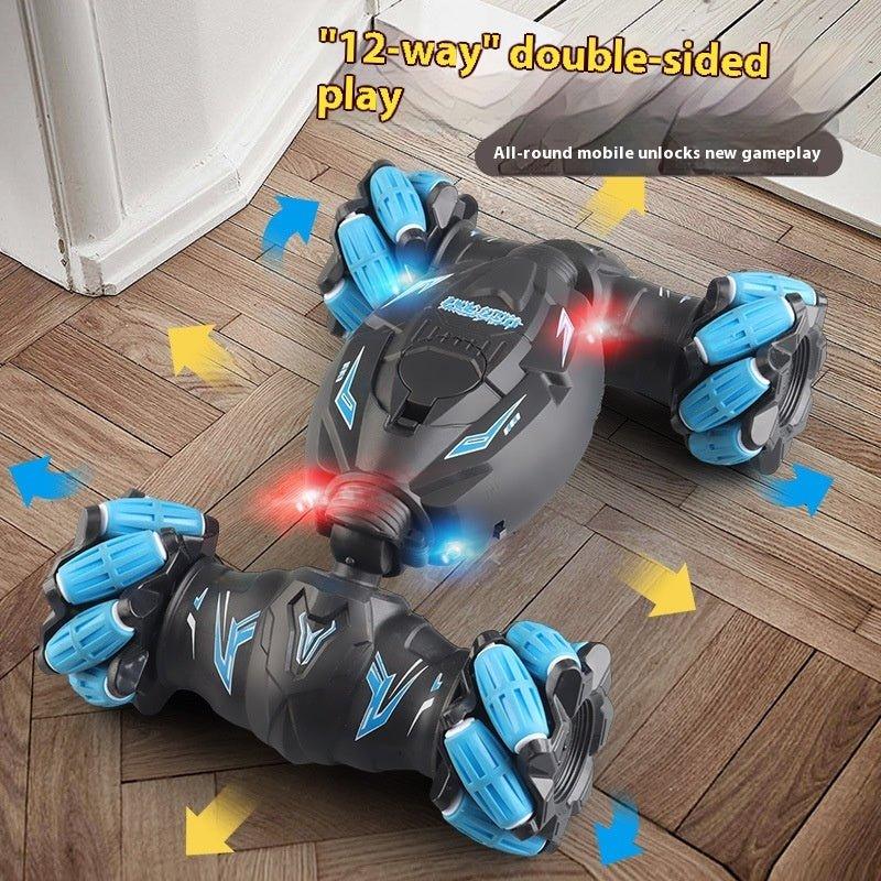 Gesture Sensing Remote Control Car Stunt Twist Car Four - wheel Drive Off - road Vehicle - Show Gadgets