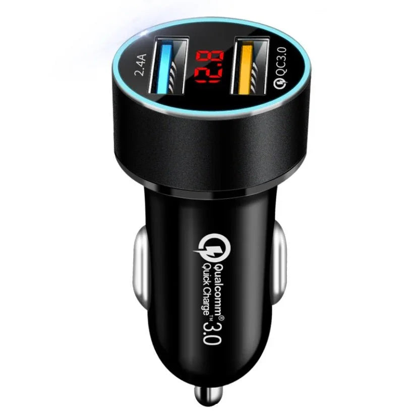 LED digital display car charger - Show Gadgets