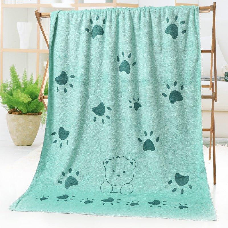 Bath towel beach towel cartoon print - Show Gadgets