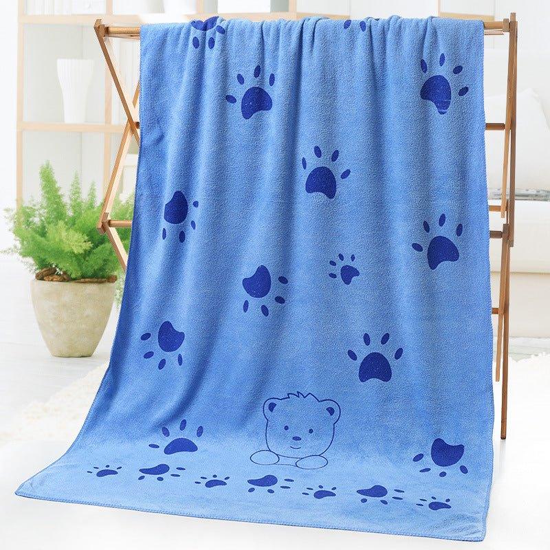 Bath towel beach towel cartoon print - Show Gadgets