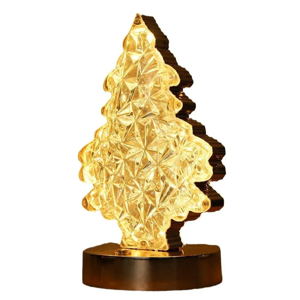 Creative Small Night Lamp Charging Touch Three - color Home Decor - Show Gadgets