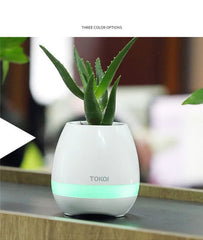 Touch - sensitive music vase desktop audio - Show Gadgets