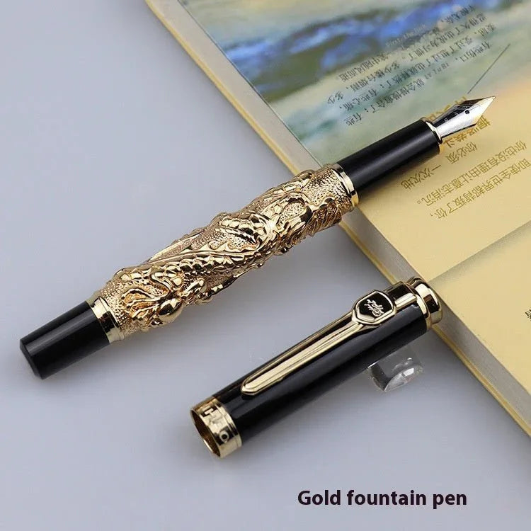 Jinhao High - end Dragon Pen Xianglong Pen Oriental Dragon Pen Boy Meets Girl - Show Gadgets