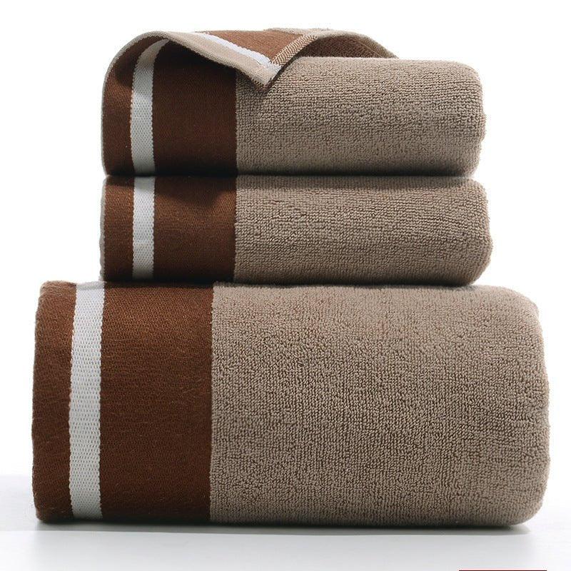 Pure Cotton Towels Three - piece With Hand Bath Towel Class - Show Gadgets