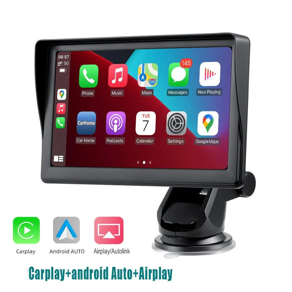 7 IPS Car Smart Screen Wireless Carplay Auto Mobile Phone Projection Screen Navigation - Show Gadgets