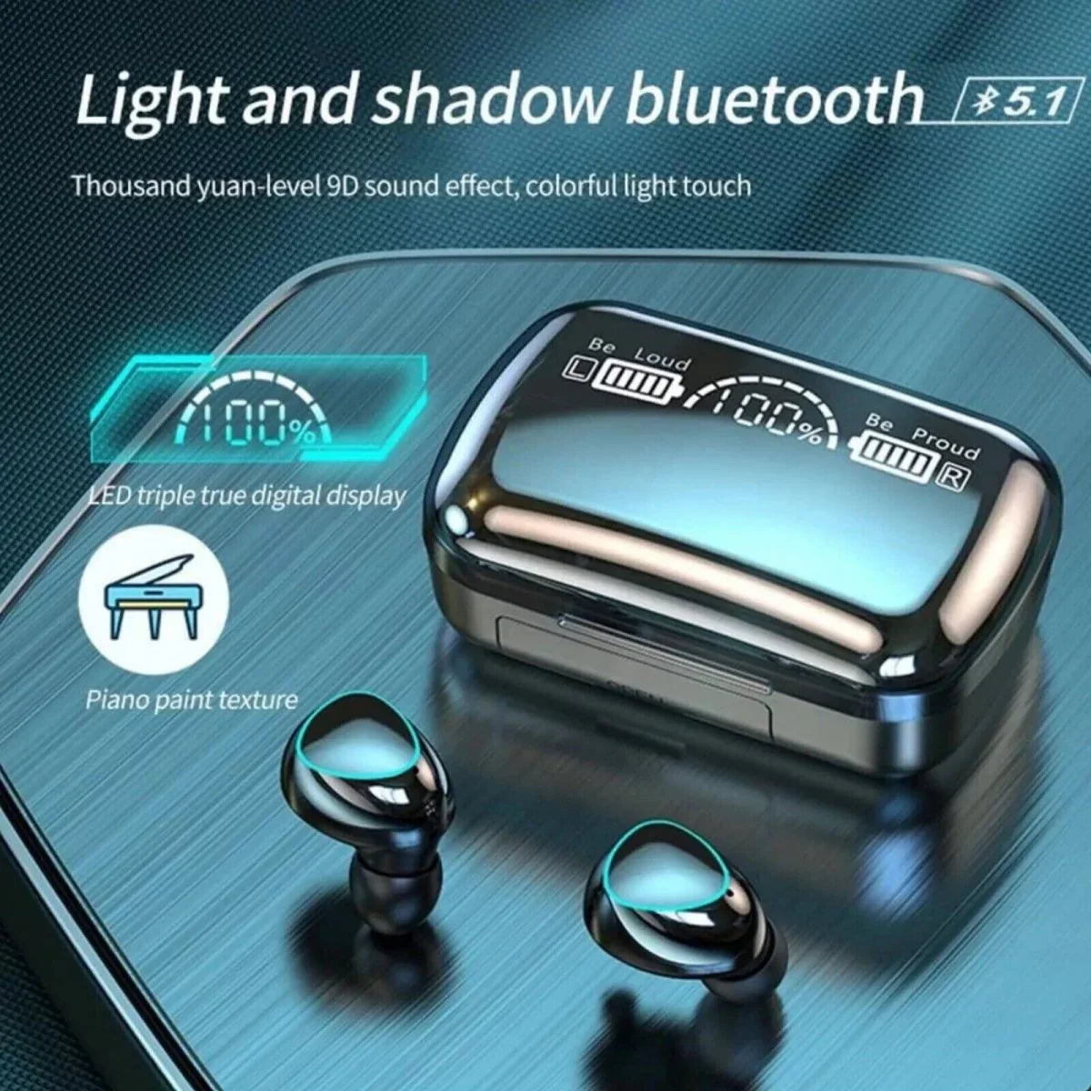 Bluetooth Wireless Headphones TWS Earphones Mini In - Ear Pods For Android - Show Gadgets