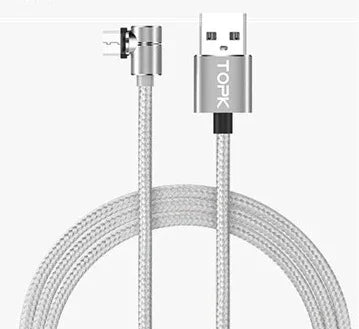 Magnetic Cable Micro Usb Cable 360 Degree Rotate Magnetic Charge Phone Charging Cord Wire - Show Gadgets