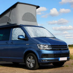 Front Windscreen Cover For VW T5 T6 Internal Thermal Window Blinds Sunshade Set - Show Gadgets
