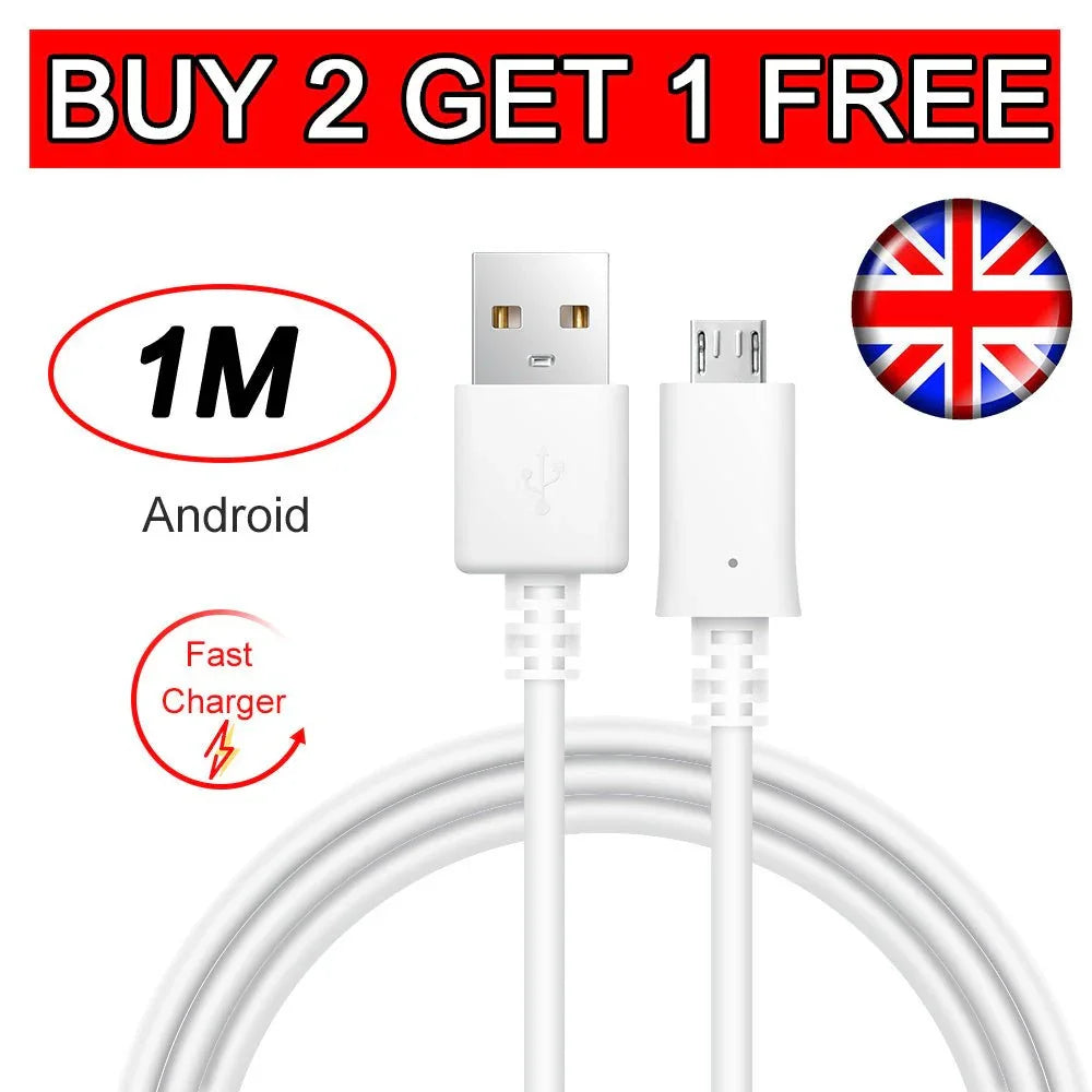 1M Micro USB Data Charging Cable - Show Gadgets
