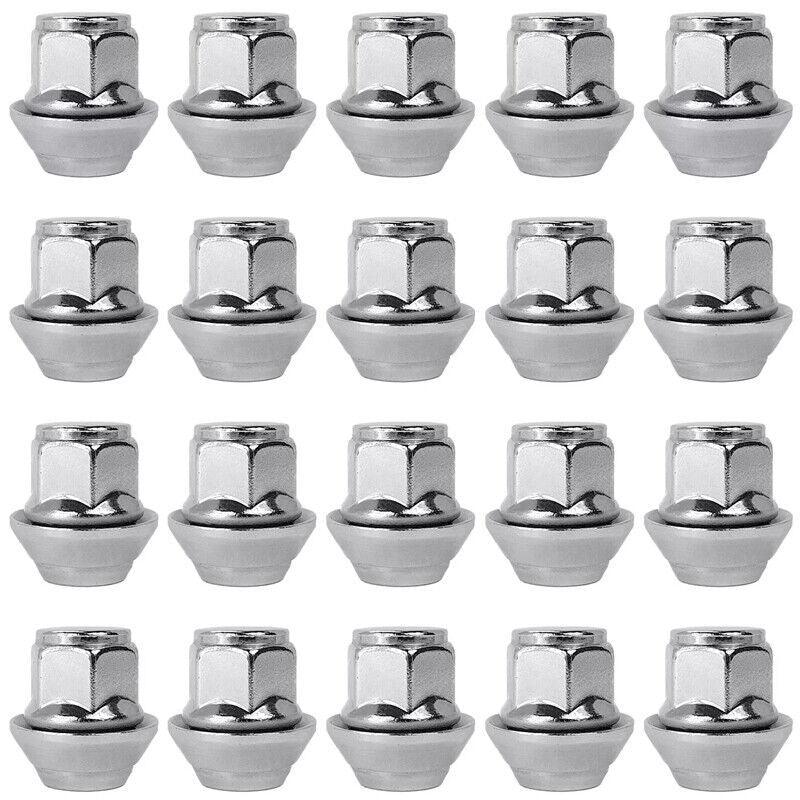20Pcs For Ford Focus MK2 MK3 ST Car Alloy Wheel Nuts M12X1.5 19MM Bolt Lug Studs - Show Gadgets