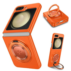 Applicable SAM Z Flip6 Degree Rotating Folding Bracket Strong Magnetic Suction Phone Case - Show Gadgets