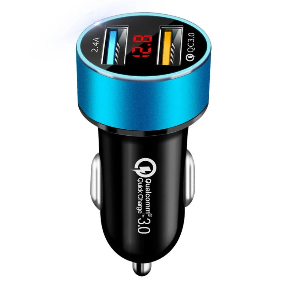 LED digital display car charger - Show Gadgets