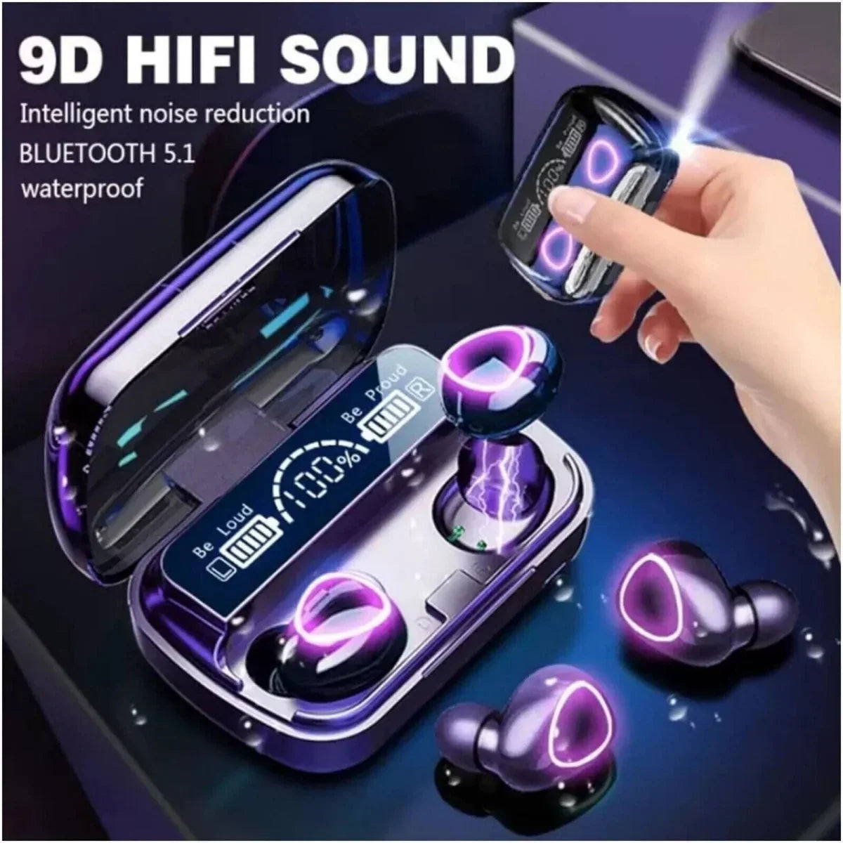 Bluetooth Wireless Headphones TWS Earphones Mini In - Ear Pods For Android - Show Gadgets