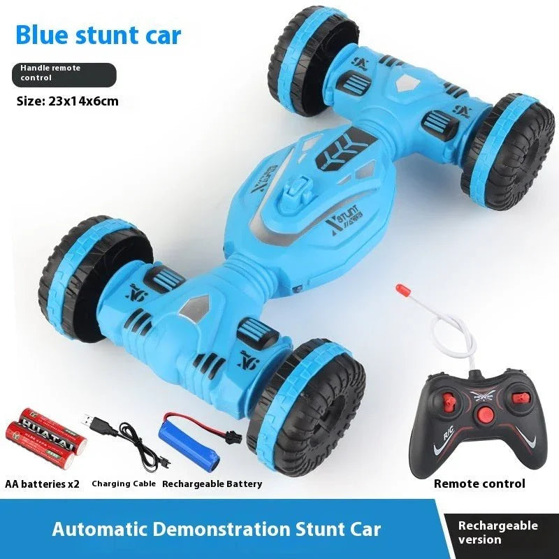 Gesture Sensing Remote Control Car Stunt Twist Car Four - wheel Drive Off - road Vehicle - Show Gadgets