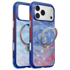 TORRAS Ostand Q3 Air for iPhone 17 Pro Max Magnetic Case 360° Rotating Kickstand Shockproof Cover, Football Team Limited Edition