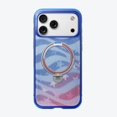 TORRAS Ostand Q3 Air for iPhone 17 Pro Max Magnetic Case 360° Rotating Kickstand Shockproof Cover, Football Team Limited Edition