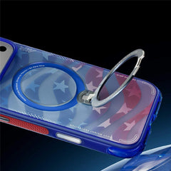 TORRAS Ostand Q3 Air for iPhone 17 Pro Max Magnetic Case 360° Rotating Kickstand Shockproof Cover, Football Team Limited Edition