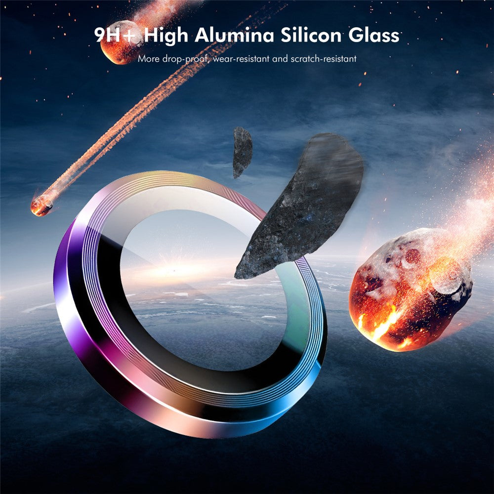 Samsung Galaxy S26 camera lens protector with metal ring and tempered glass film for durable, high-definition camera protection
