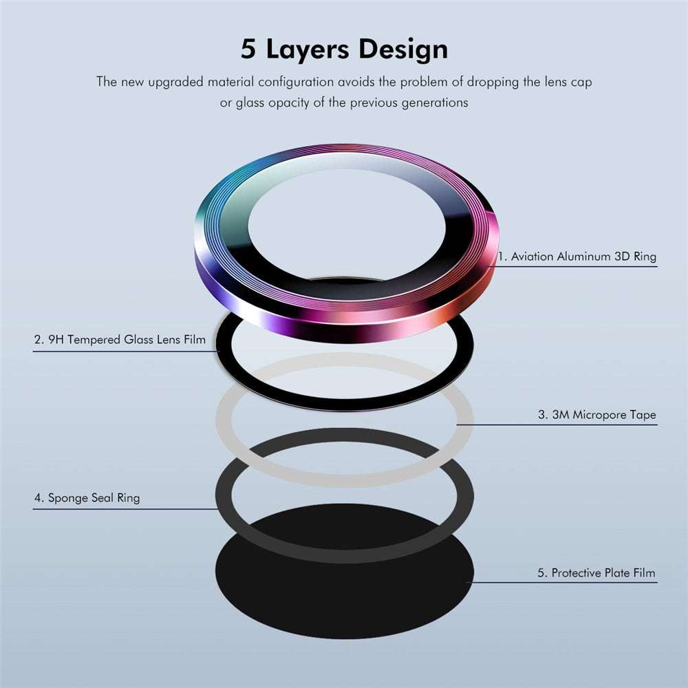 ENKAY HAT PRINCE Samsung Galaxy S26 camera lens protector with metal ring and tempered glass film for enhanced durability and clear photo quality