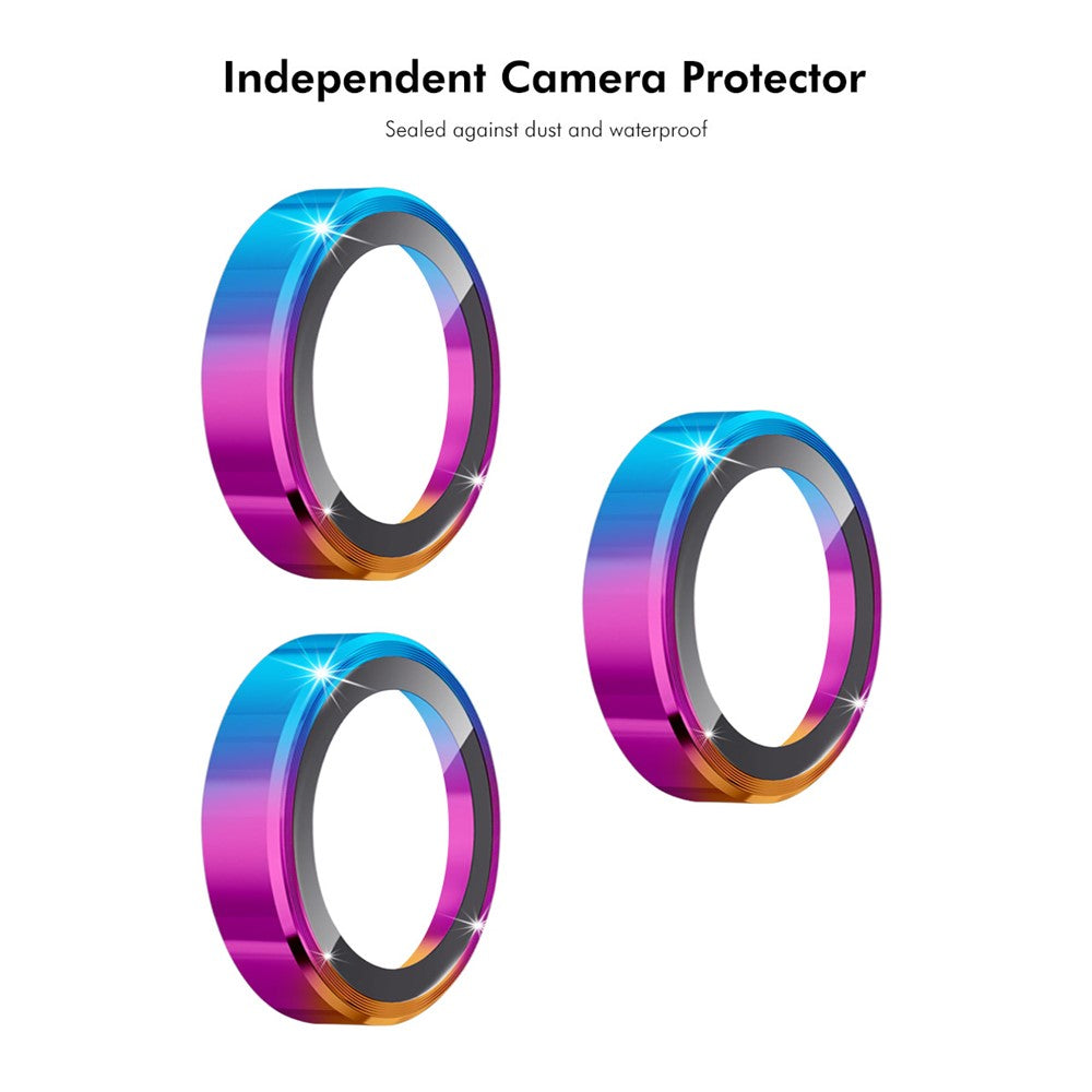 Samsung Galaxy S26 camera lens protector with metal ring and tempered glass film