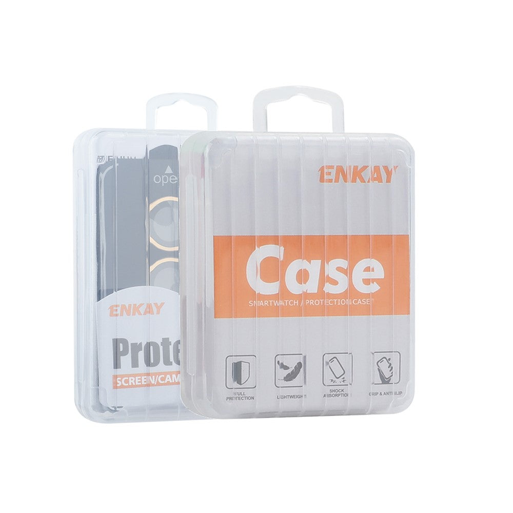 ENKAY HAT PRINCE Samsung Galaxy S26 camera lens protector with metal ring and tempered glass film in crystal box packaging