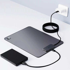 Magnetic Wireless Charger for iPad Air 13 (2025) / (2024) / Pro 12.9 (2022) / (2021) / (2020) / (2018) Fast Charging Pad with USB