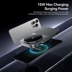 ESSAGER 3 in 1 Foldable Wireless Charger for Phone / Watch / Earbuds 15W Fast Charging Stand