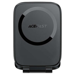 ACEFAST E46 ultra-thin black magnetic phone holder with 270° adjustable foldable stand on desk