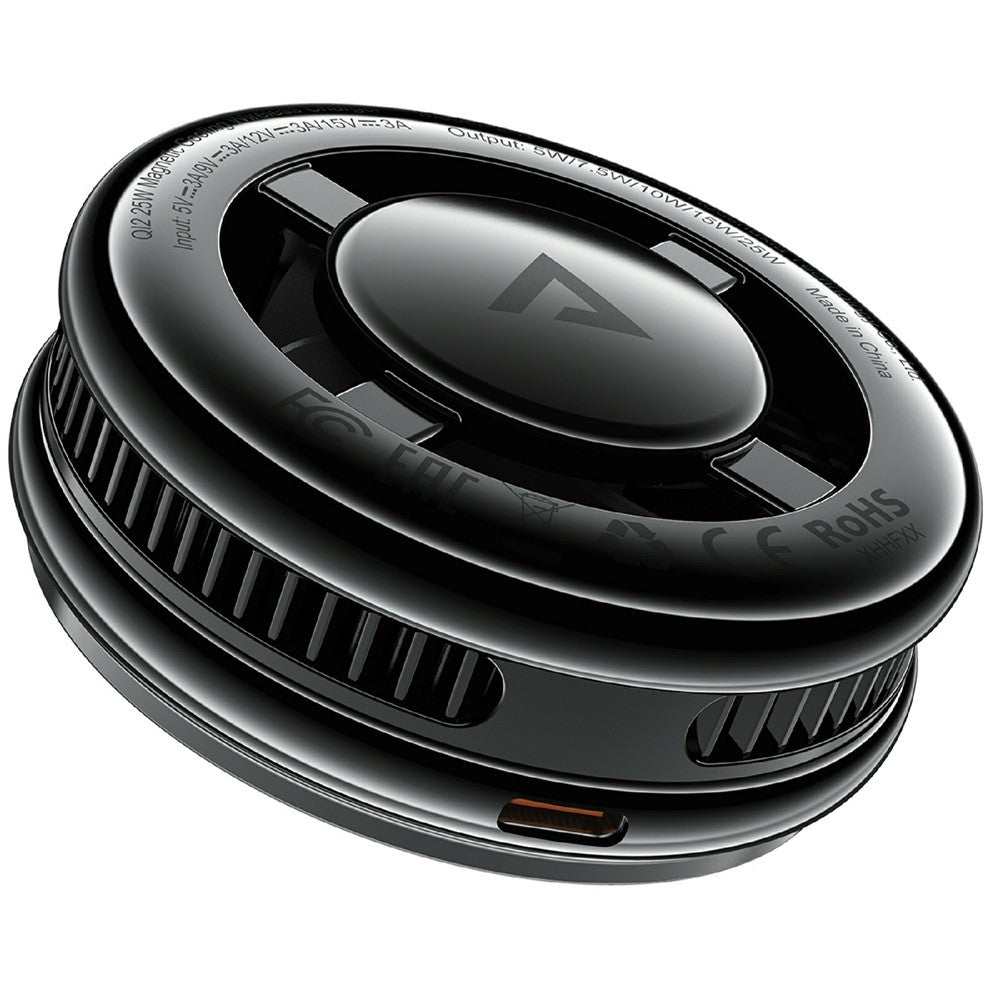 ACEFAST E47 Qi2 25W magnetic wireless charger with cooling fan for fast phone charging and gaming