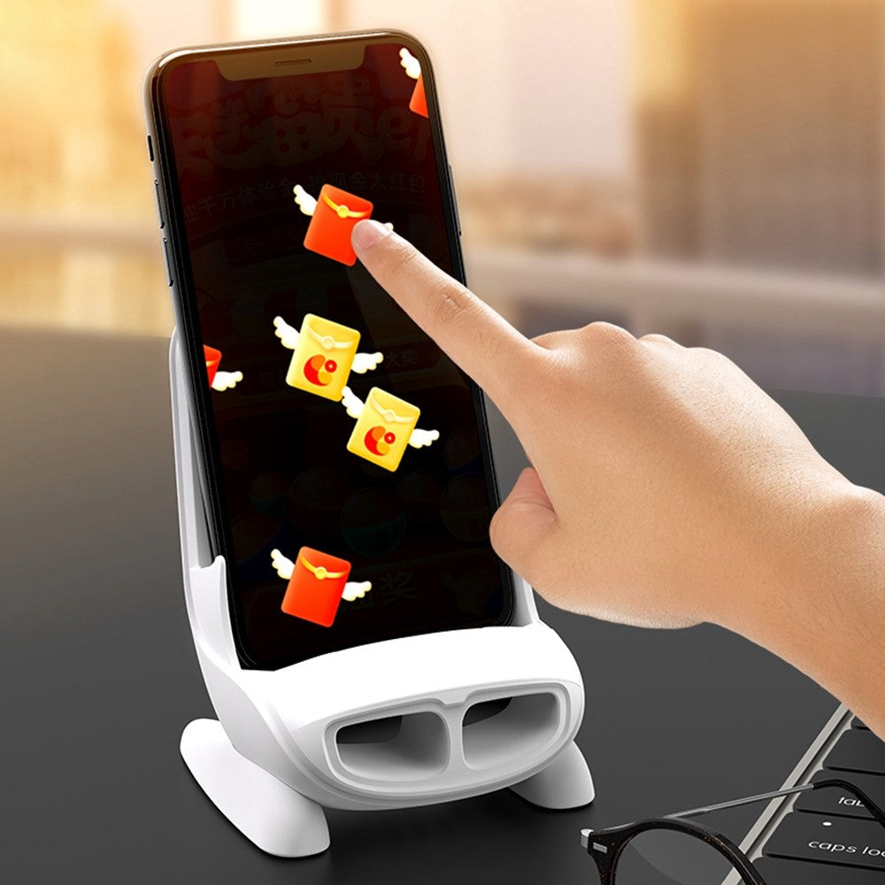 S88 Magnetic Adapter Design 15W Wireless Charging Stand Holder Wireless Charger Sound Amplifier Function